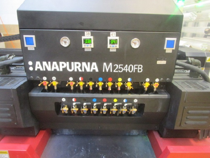 Mașină de tipar digital FLACHBETT-UV-GROSSFORMATDRUCKER AGFA ANAPURNA M2540 FB: Foto 7