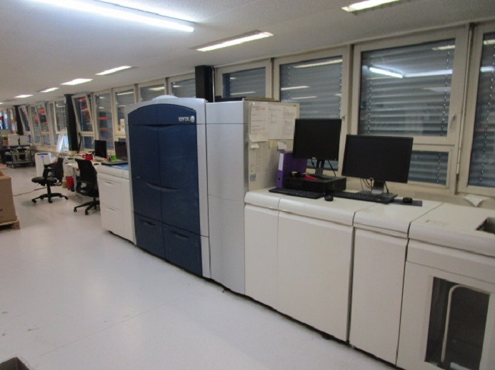XEROX COLORPRESS 1000 / Colour 1000 mit Freeflow Printserver und Clear Toner - Mașină de tipar digital: Foto 3 XEROX COLORPRESS 1000 / Colour 1000 mit Freeflow Printserver und Clear Toner - Mașină de tipar digital: Foto 3