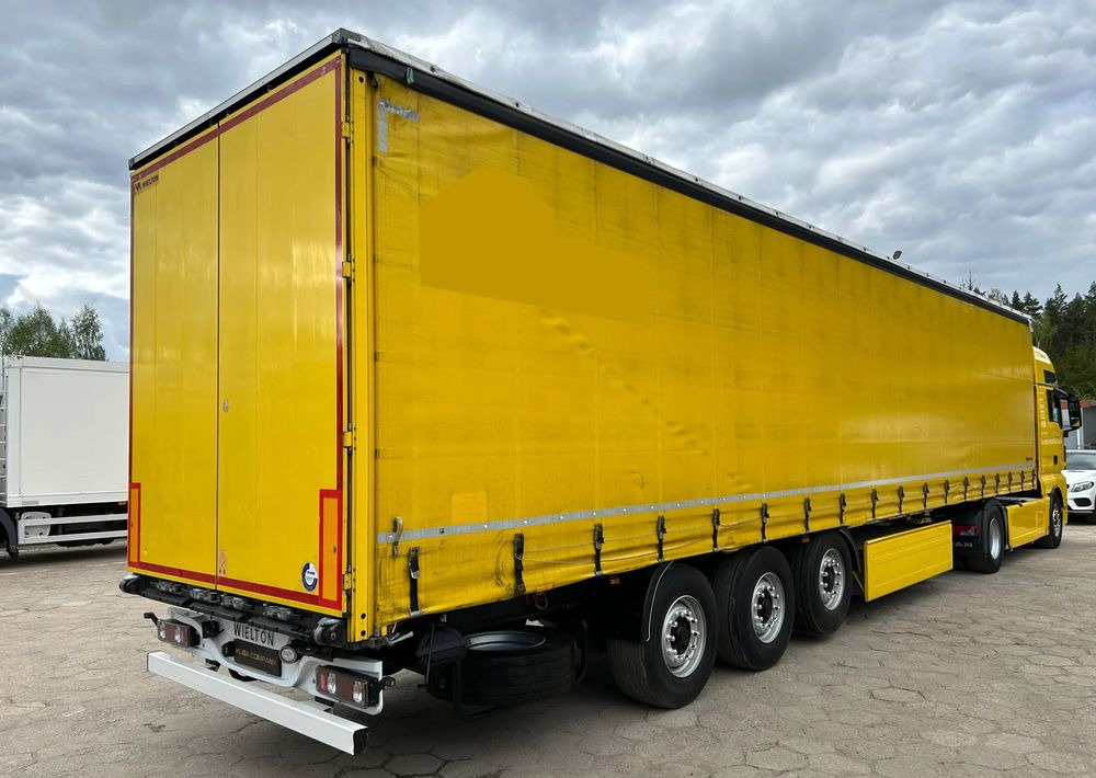 Wielton NS3K FIRANKA / STANDARD / OŚ PODNOSZONA / KOSZ PALETOWY / 2019 ROK !! - Semiremorcă prelată: Foto 4 Wielton NS3K FIRANKA / STANDARD / OŚ PODNOSZONA / KOSZ PALETOWY / 2019 ROK !! - Semiremorcă prelată: Foto 4