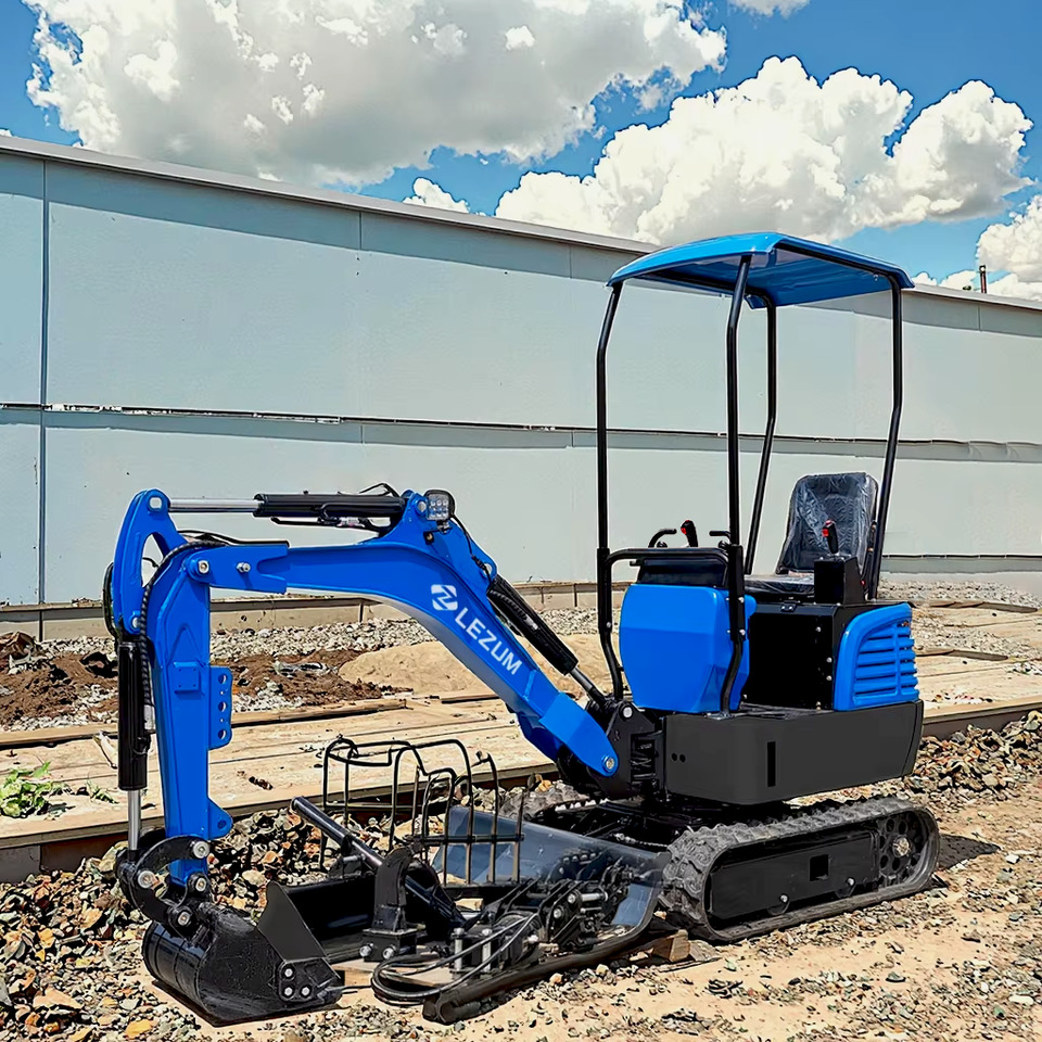 LEZUM DY12E Factory Sale Home Farm Mini Digger Excavators Two-sided Hybrid Electronic Pilot Electric Remote Control Mini Digger Excavator - Mini excavator: Foto 2 LEZUM DY12E Factory Sale Home Farm Mini Digger Excavators Two-sided Hybrid Electronic Pilot Electric Remote Control Mini Digger Excavator - Mini excavator: Foto 2