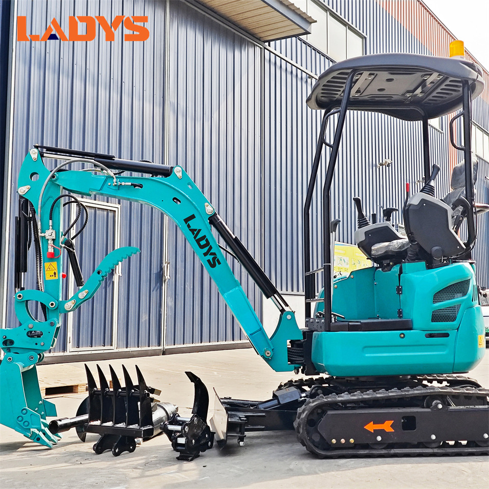 LADYS DY20T Mini Excavator Euro 5/Epa Engine Kubota Mini Excavator For Sale - Mini excavator: Foto 1 LADYS DY20T Mini Excavator Euro 5/Epa Engine Kubota Mini Excavator For Sale - Mini excavator: Foto 1