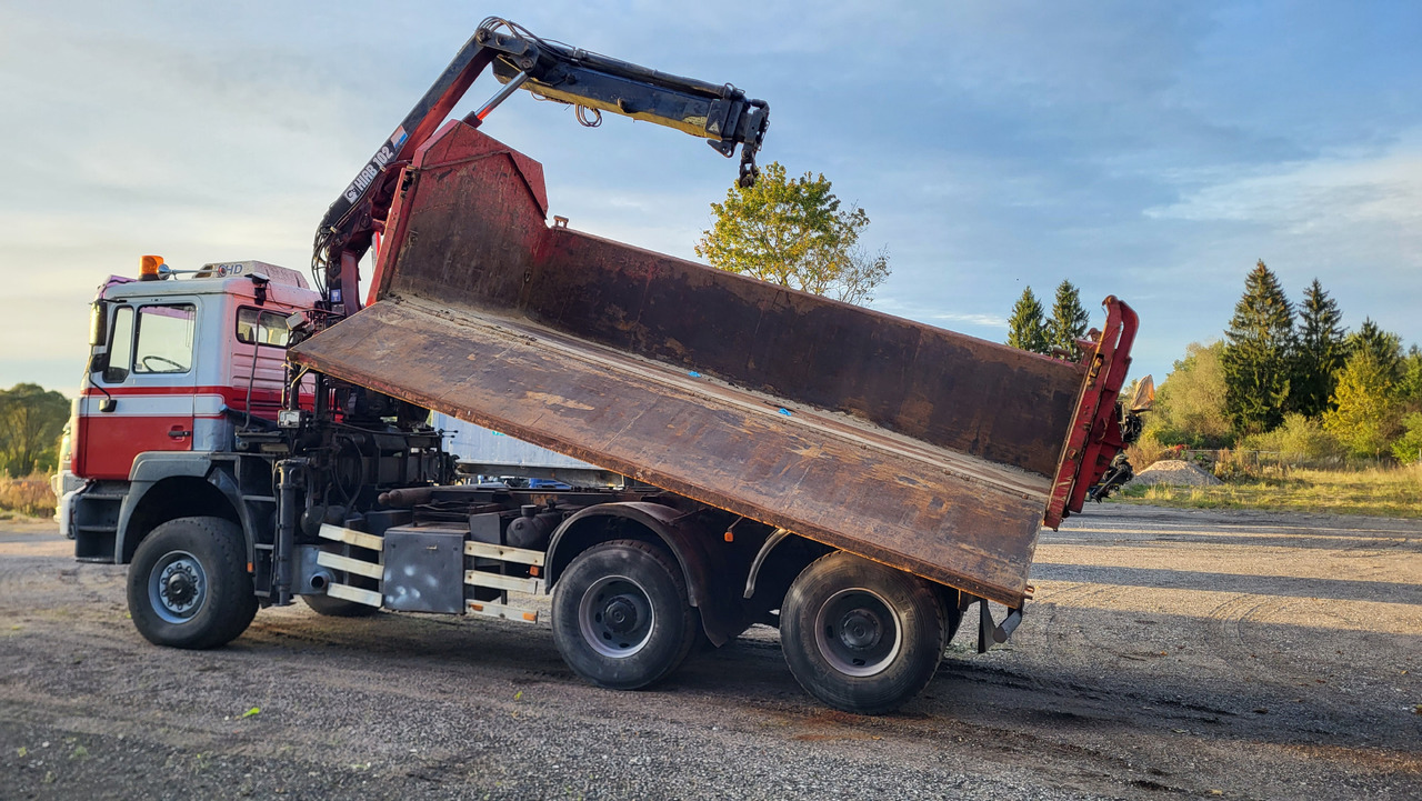 MAN 33.414 6X6 HIAB 102 33.414 - Camion basculantă: Foto 4 MAN 33.414 6X6 HIAB 102 33.414 - Camion basculantă: Foto 4