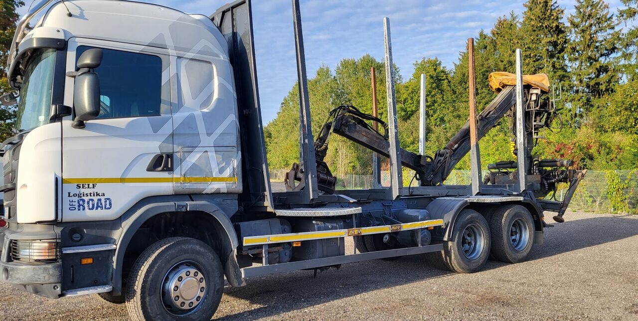 Scania G480 - Camion forestier, Camion cu macara: Foto 1 Scania G480 - Camion forestier, Camion cu macara: Foto 1