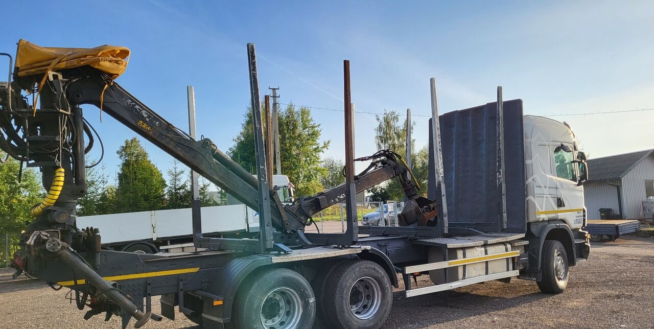 Scania G480 - Camion forestier, Camion cu macara: Foto 5 Scania G480 - Camion forestier, Camion cu macara: Foto 5