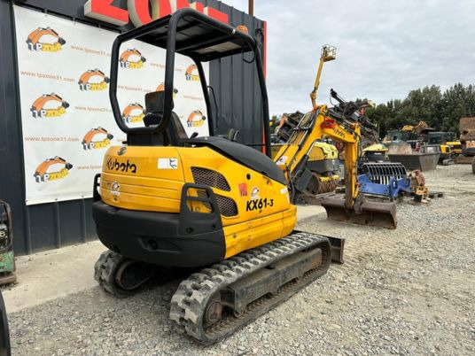 Kubota KX61-3 à 18500 € HT - Mini excavator: Foto 3 Kubota KX61-3 à 18500 € HT - Mini excavator: Foto 3