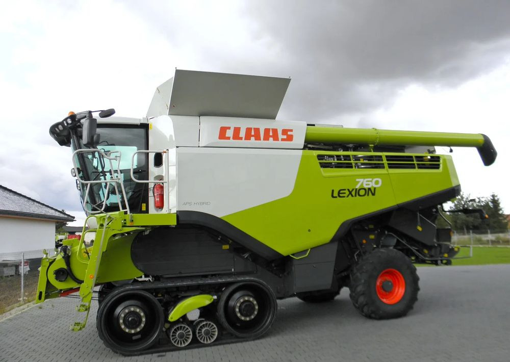 Claas Lexion 760 Terra Trac 2015 Rok, 1900 motgodzin, Heder V 930 2019 Rok, Najbogatsza Wersja, Nie Malowany, Stan Idealny - Combină de recoltat cereale: Foto 5 Claas Lexion 760 Terra Trac 2015 Rok, 1900 motgodzin, Heder V 930 2019 Rok, Najbogatsza Wersja, Nie Malowany, Stan Idealny - Combină de recoltat cereale: Foto 5