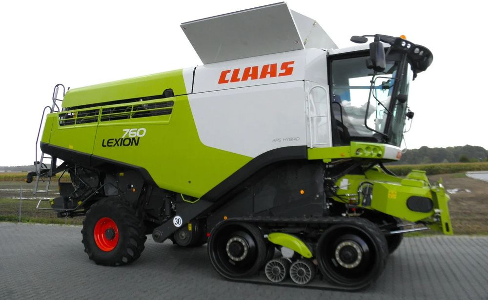 Claas Lexion 760 Terra Trac 2015 Rok, 1900 motgodzin, Heder V 930 2019 Rok, Najbogatsza Wersja, Nie Malowany, Stan Idealny - Combină de recoltat cereale: Foto 1 Claas Lexion 760 Terra Trac 2015 Rok, 1900 motgodzin, Heder V 930 2019 Rok, Najbogatsza Wersja, Nie Malowany, Stan Idealny - Combină de recoltat cereale: Foto 1