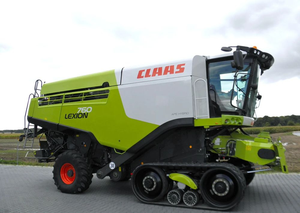 Claas Lexion 760 Terra Trac 2015 Rok, 1900 motgodzin, Heder V 930 2019 Rok, Najbogatsza Wersja, Nie Malowany, Stan Idealny - Combină de recoltat cereale: Foto 3 Claas Lexion 760 Terra Trac 2015 Rok, 1900 motgodzin, Heder V 930 2019 Rok, Najbogatsza Wersja, Nie Malowany, Stan Idealny - Combină de recoltat cereale: Foto 3