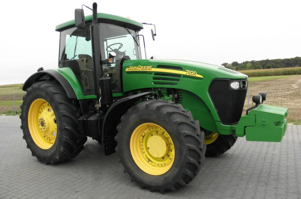 John Deere 7820 2006 Rok, POWERQUAD Skrzynia, TLS, Nie Malowany, Stan Idealny - Tractor agricol: Foto 4 John Deere 7820 2006 Rok, POWERQUAD Skrzynia, TLS, Nie Malowany, Stan Idealny - Tractor agricol: Foto 4