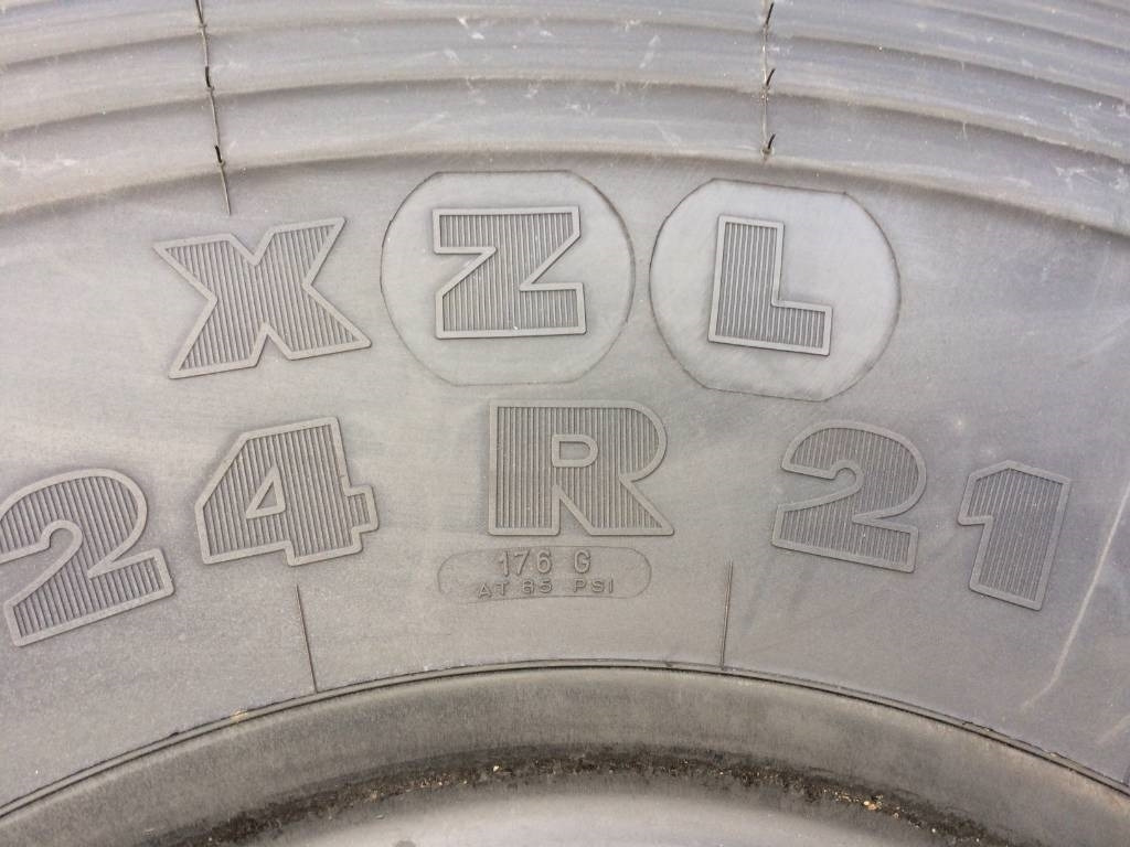 Michelin 24R21 XZL - NEW - Anvelopă pentru Utilaje agricole: Foto 5 Michelin 24R21 XZL - NEW - Anvelopă pentru Utilaje agricole: Foto 5