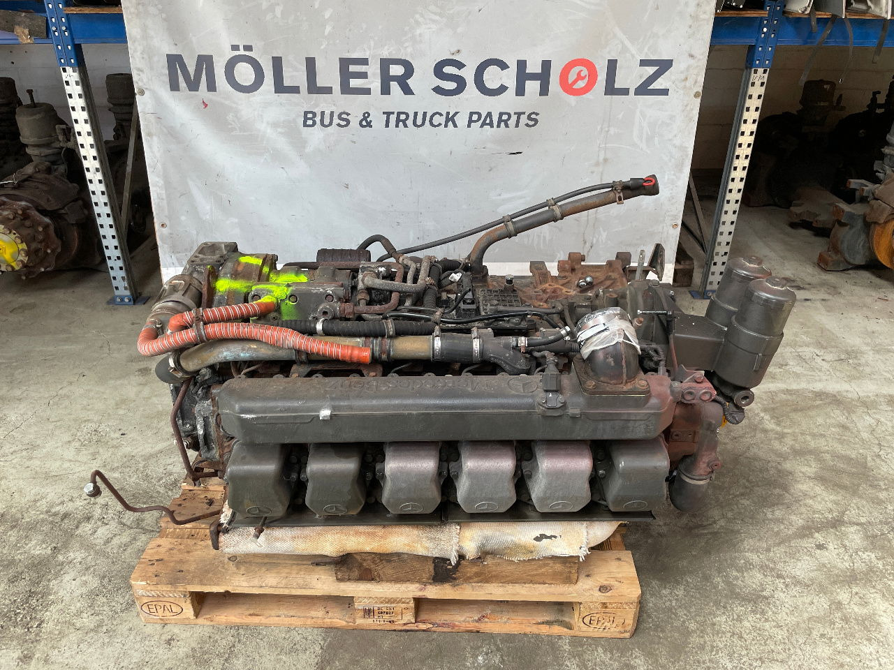 Mercedes-Benz Mercedes Motor OM 457 HLA Citaro OM457HLA 457942 Setra - Motor pentru Autobuz: Foto 1 Mercedes-Benz Mercedes Motor OM 457 HLA Citaro OM457HLA 457942 Setra - Motor pentru Autobuz: Foto 1