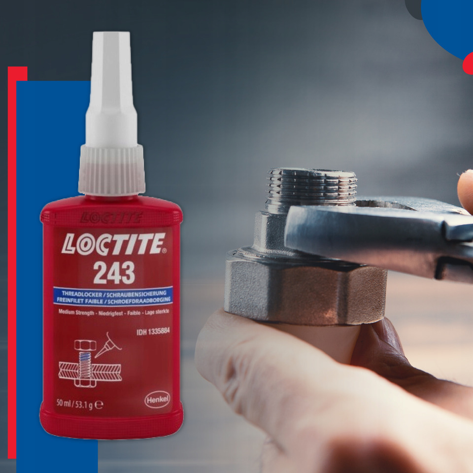 Loctite KLEJ DO GWINTÓW LOCTITE 243 50ML 0068197 - Piesa universala: Foto 5 Loctite KLEJ DO GWINTÓW LOCTITE 243 50ML 0068197 - Piesa universala: Foto 5