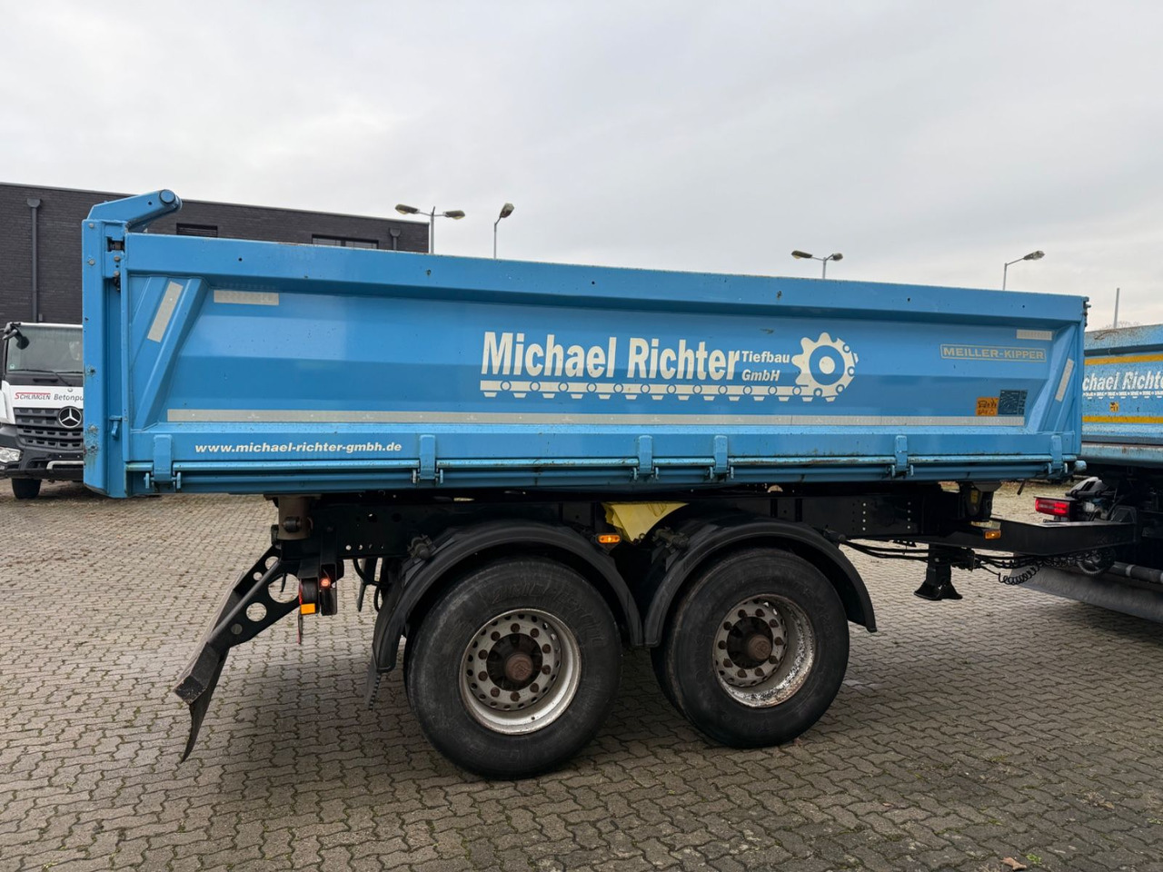 Meiller MZDA 18/23 kippanhänger - Remorcă basculantă: Foto 2 Meiller MZDA 18/23 kippanhänger - Remorcă basculantă: Foto 2