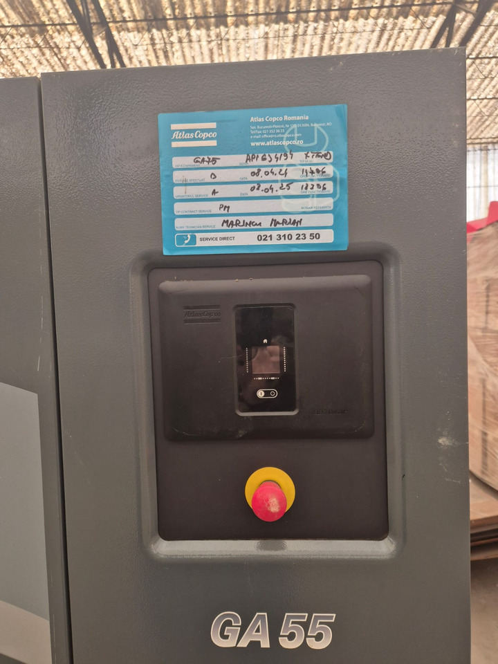 AtlasCopco GA55 air compressor - Compresor de aer: Foto 5 AtlasCopco GA55 air compressor - Compresor de aer: Foto 5