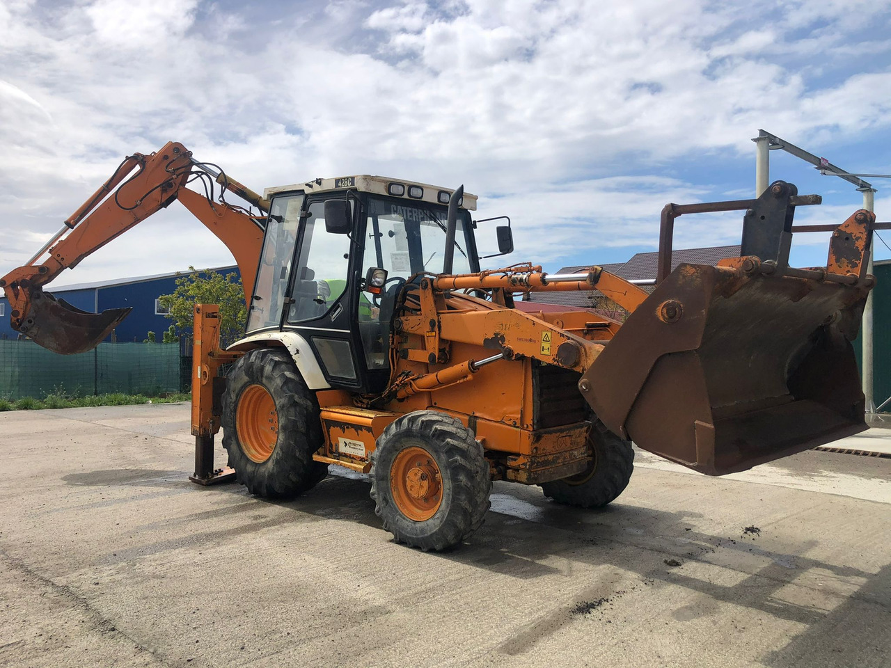 CATERPILLAR 428 C TERRACING EQUIPMENT BULLDOEXCAVATOR - Buldoexcavator: Foto 4 CATERPILLAR 428 C TERRACING EQUIPMENT BULLDOEXCAVATOR - Buldoexcavator: Foto 4