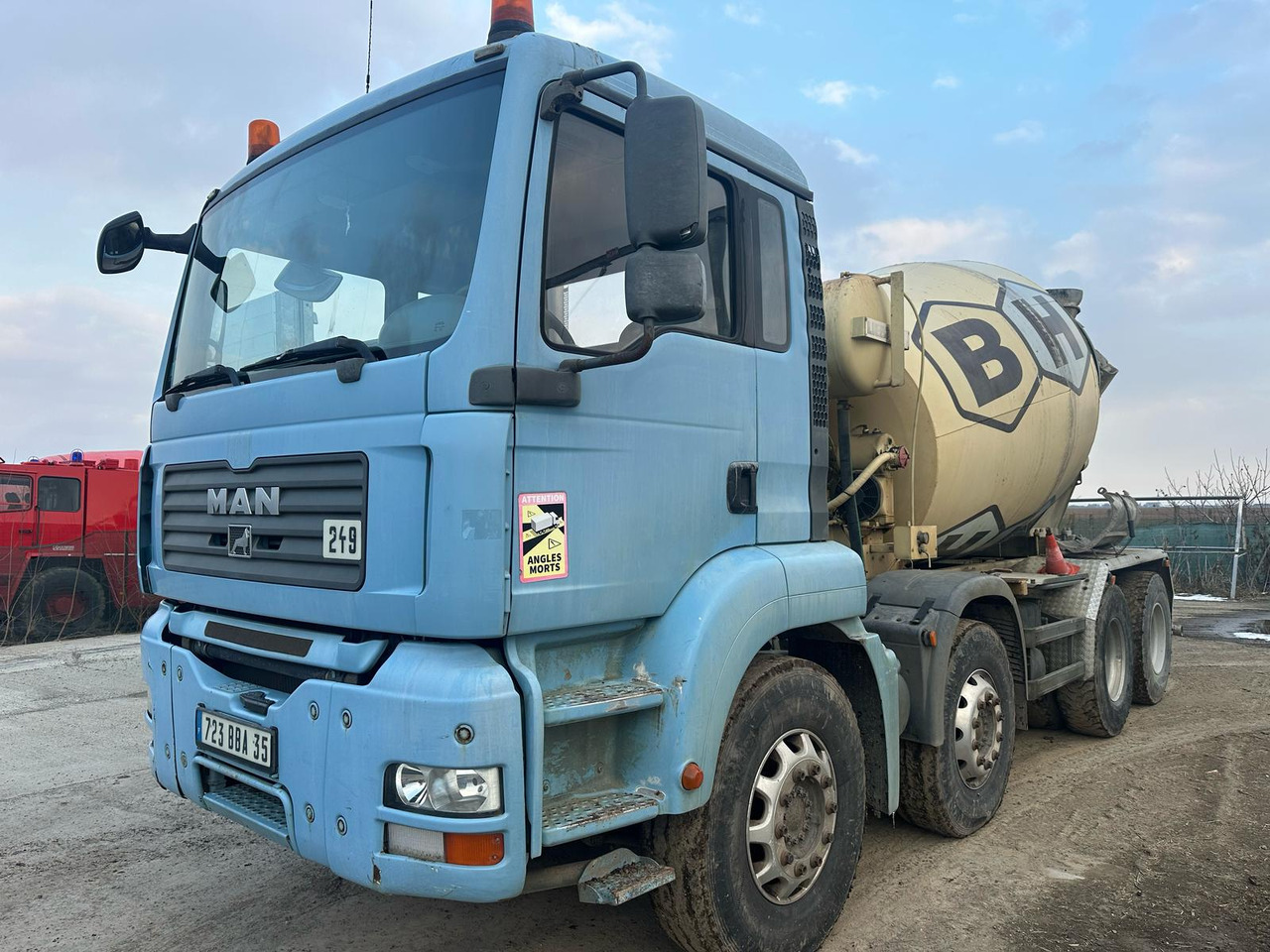 MAN TGA Concrete Mixer - Autobetonieră: Foto 3 MAN TGA Concrete Mixer - Autobetonieră: Foto 3
