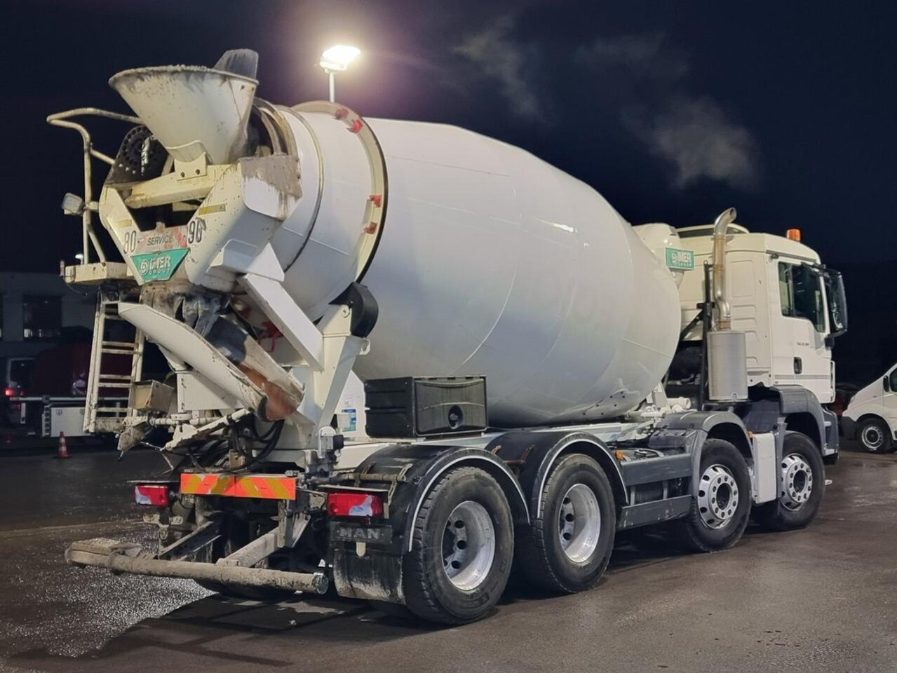 MAN TGS 32.360 8×4 Beton Mixer 9m3 - Autobetonieră: Foto 3 MAN TGS 32.360 8×4 Beton Mixer 9m3 - Autobetonieră: Foto 3