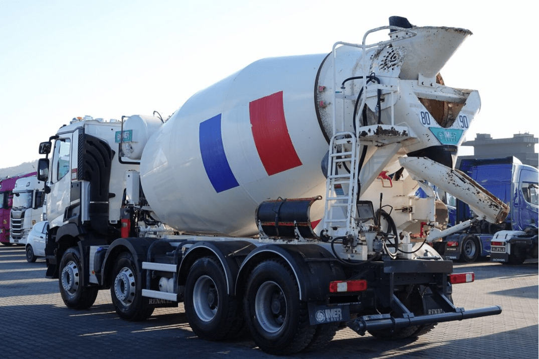 Renault C 430 8×4 Beton Mixer 9m3, TOP !!! - Autobetonieră: Foto 2 Renault C 430 8×4 Beton Mixer 9m3, TOP !!! - Autobetonieră: Foto 2
