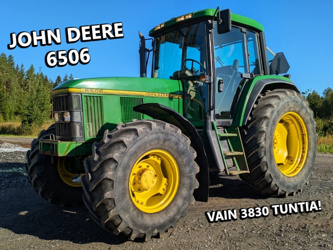 JOHN DEERE 6506, 3800h ajettu, upeakuntoinen kone, katso video! - Tractor agricol: Foto 1 JOHN DEERE 6506, 3800h ajettu, upeakuntoinen kone, katso video! - Tractor agricol: Foto 1