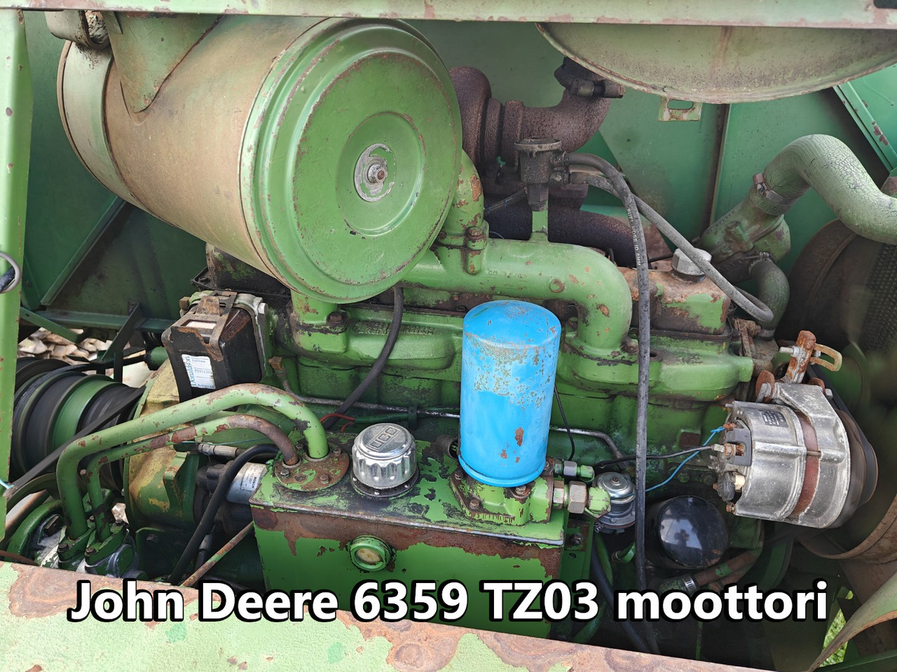 John Deere 965 täydellinen moottori, 6-sylinterinen turbo, katso video! - Motor pentru Combină de recoltat cereale: Foto 1 John Deere 965 täydellinen moottori, 6-sylinterinen turbo, katso video! - Motor pentru Combină de recoltat cereale: Foto 1