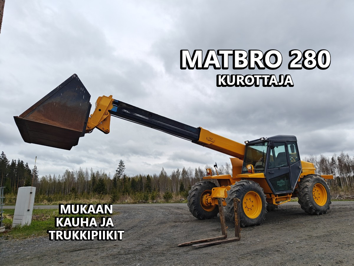 MATBRO 280 - Stivuitor telescopic: Foto 1 MATBRO 280 - Stivuitor telescopic: Foto 1
