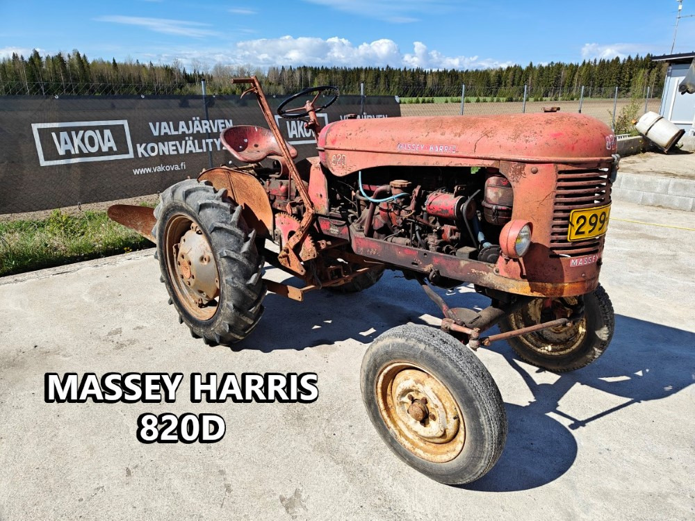 Massey Harris 820D harvinainen 2-sylinterinen diesel, katso video! - Tractor agricol: Foto 1 Massey Harris 820D harvinainen 2-sylinterinen diesel, katso video! - Tractor agricol: Foto 1