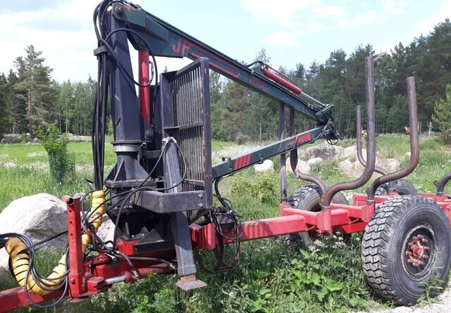 Metsäkärrypaketti JP7000 - todella järeä paketti - Remorcă forestieră: Foto 1 Metsäkärrypaketti JP7000 - todella järeä paketti - Remorcă forestieră: Foto 1