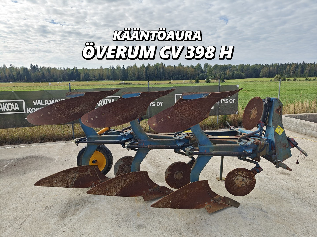 ÖVERUM CV398H 3-siipinen paluuaura - Plug: Foto 1 ÖVERUM CV398H 3-siipinen paluuaura - Plug: Foto 1