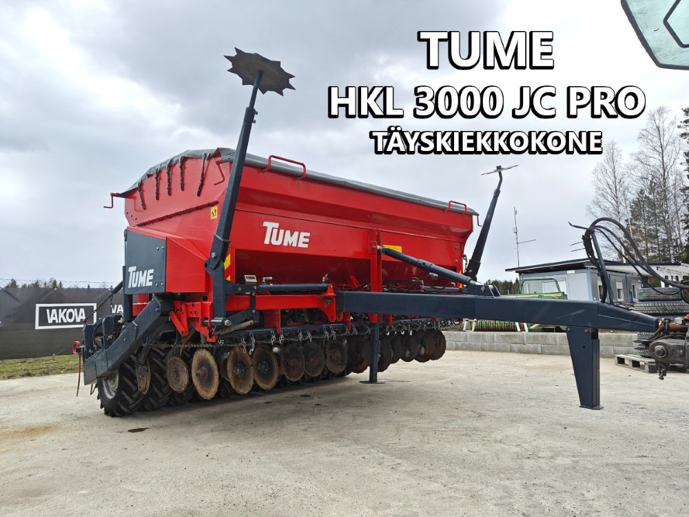 Tume HKL 3000 JC Pro Täyskiekkokone - Semănătoare combinată: Foto 1 Tume HKL 3000 JC Pro Täyskiekkokone - Semănătoare combinată: Foto 1