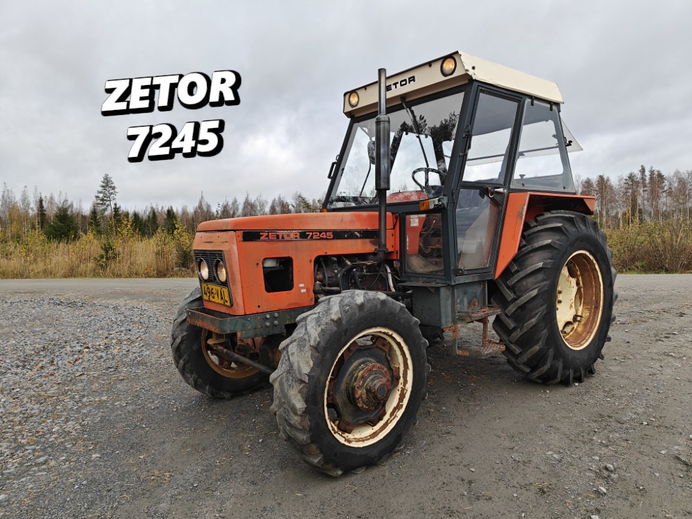 ZETOR 7245 - 4WD - Tractor agricol: Foto 1 ZETOR 7245 - 4WD - Tractor agricol: Foto 1