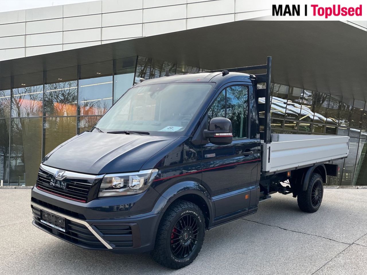 MAN TGE 3.180 4X4 Individual SB, Automatic, Flat bed - Autoutilitară cu platformă: Foto 1 MAN TGE 3.180 4X4 Individual SB, Automatic, Flat bed - Autoutilitară cu platformă: Foto 1