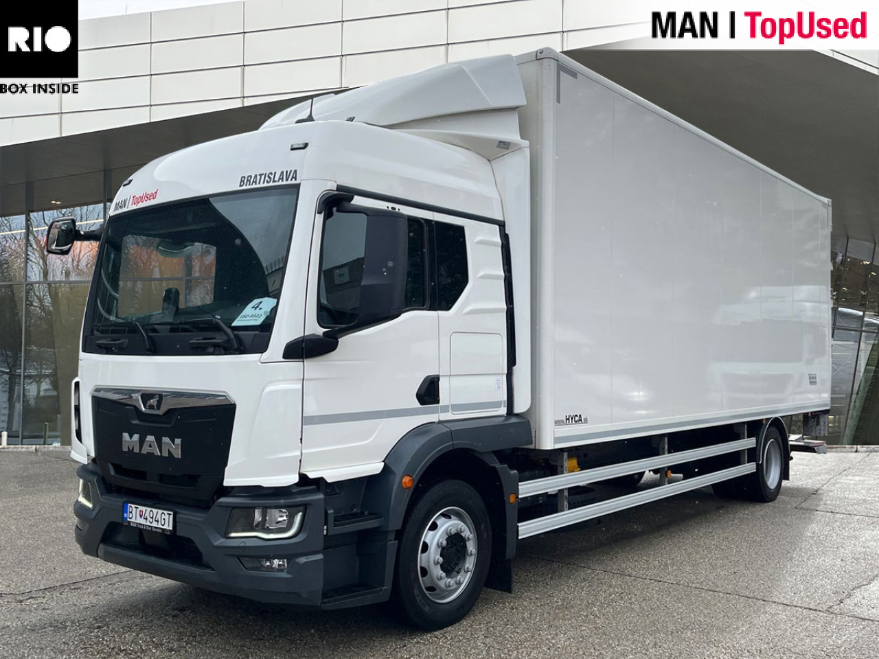 MAN TGM 18.290 4x2 BL CH Euro6 Klima AHK Luftfeder ZV - Camion furgon: Foto 1 MAN TGM 18.290 4x2 BL CH Euro6 Klima AHK Luftfeder ZV - Camion furgon: Foto 1