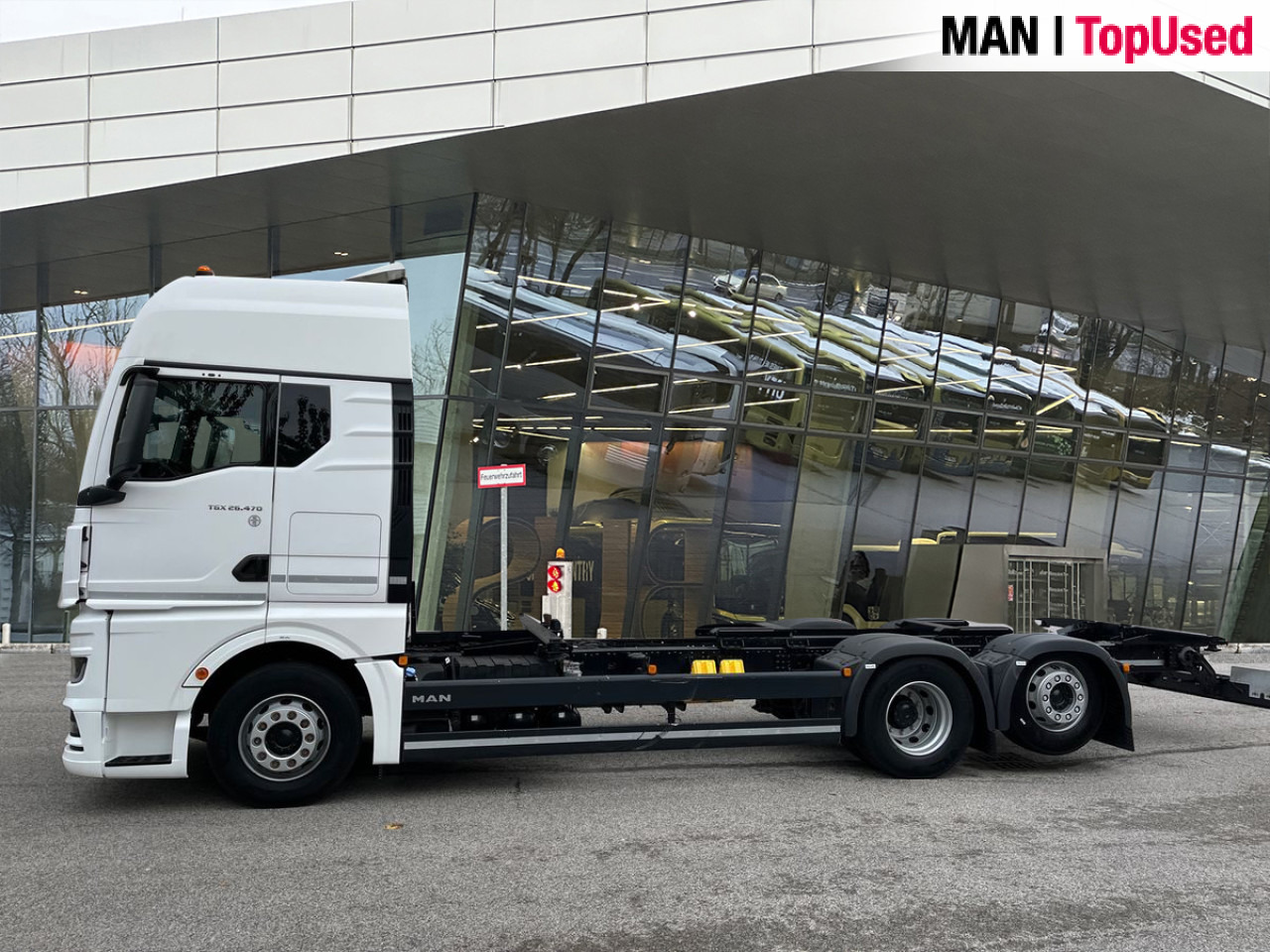 MAN TGX 26.470 6x2-2 LL CH Retarder Klima AHK ZV - Camion transport containere/ Swap body: Foto 2 MAN TGX 26.470 6x2-2 LL CH Retarder Klima AHK ZV - Camion transport containere/ Swap body: Foto 2