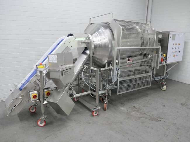 Blackrow drum coating machine Crumb breader - Utilaj pentru industria alimentara: Foto 1 Blackrow drum coating machine Crumb breader - Utilaj pentru industria alimentara: Foto 1