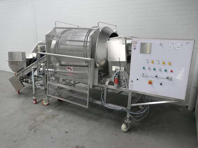 Blackrow drum coating machine Crumb breader - Utilaj pentru industria alimentara: Foto 2 Blackrow drum coating machine Crumb breader - Utilaj pentru industria alimentara: Foto 2