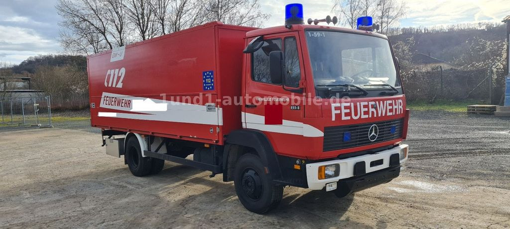 Mercedes-Benz 814 Feuerwehr GWG Edelstahl nur orig. 16.200km 814 Feuerwehr GWG Edelstahl nur orig. 16.200km - Autospeciala de stins incendii: Foto 4 Mercedes-Benz 814 Feuerwehr GWG Edelstahl nur orig. 16.200km 814 Feuerwehr GWG Edelstahl nur orig. 16.200km - Autospeciala de stins incendii: Foto 4