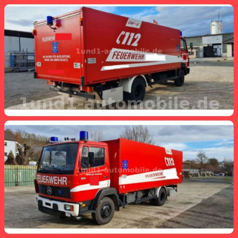 Mercedes-Benz 814 Feuerwehr GWG Edelstahl nur orig. 16.200km 814 Feuerwehr GWG Edelstahl nur orig. 16.200km - Autospeciala de stins incendii: Foto 2 Mercedes-Benz 814 Feuerwehr GWG Edelstahl nur orig. 16.200km 814 Feuerwehr GWG Edelstahl nur orig. 16.200km - Autospeciala de stins incendii: Foto 2