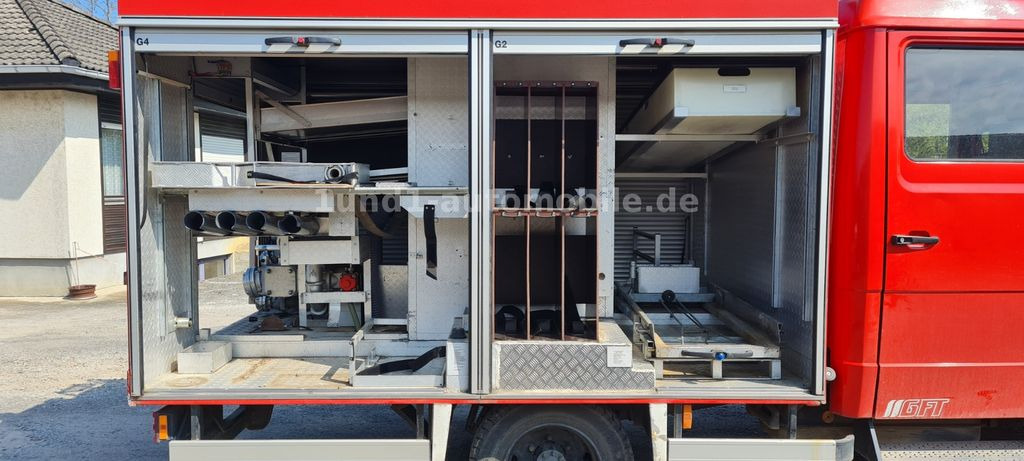 Autospeciala de stins incendii, Autoutilitară cabină dublă Mercedes-Benz 814 d F Feuerwehr LF 8/6 Modell 1998 814 d F Feuerwehr LF 8/6 Modell 1998: Foto 9