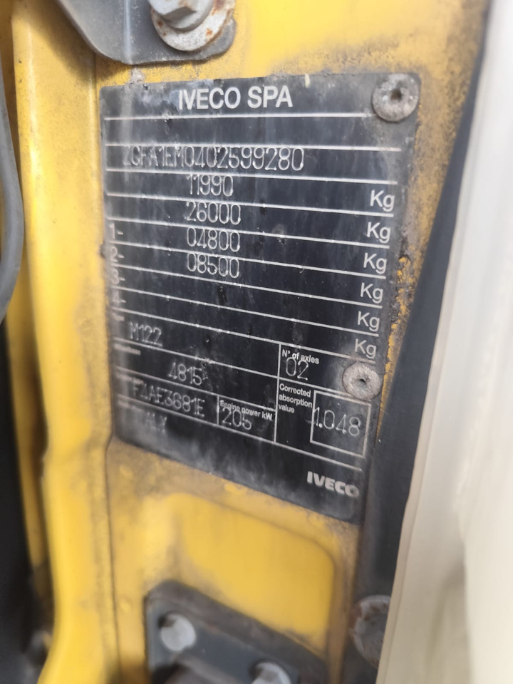 IVECO EUROCARGO 120E28P - Camion şasiu: Foto 2 IVECO EUROCARGO 120E28P - Camion şasiu: Foto 2