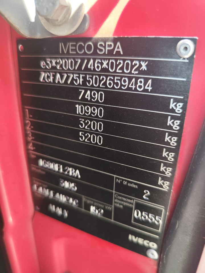 IVECO EUROCARGO 80-190 - Camion şasiu: Foto 2 IVECO EUROCARGO 80-190 - Camion şasiu: Foto 2