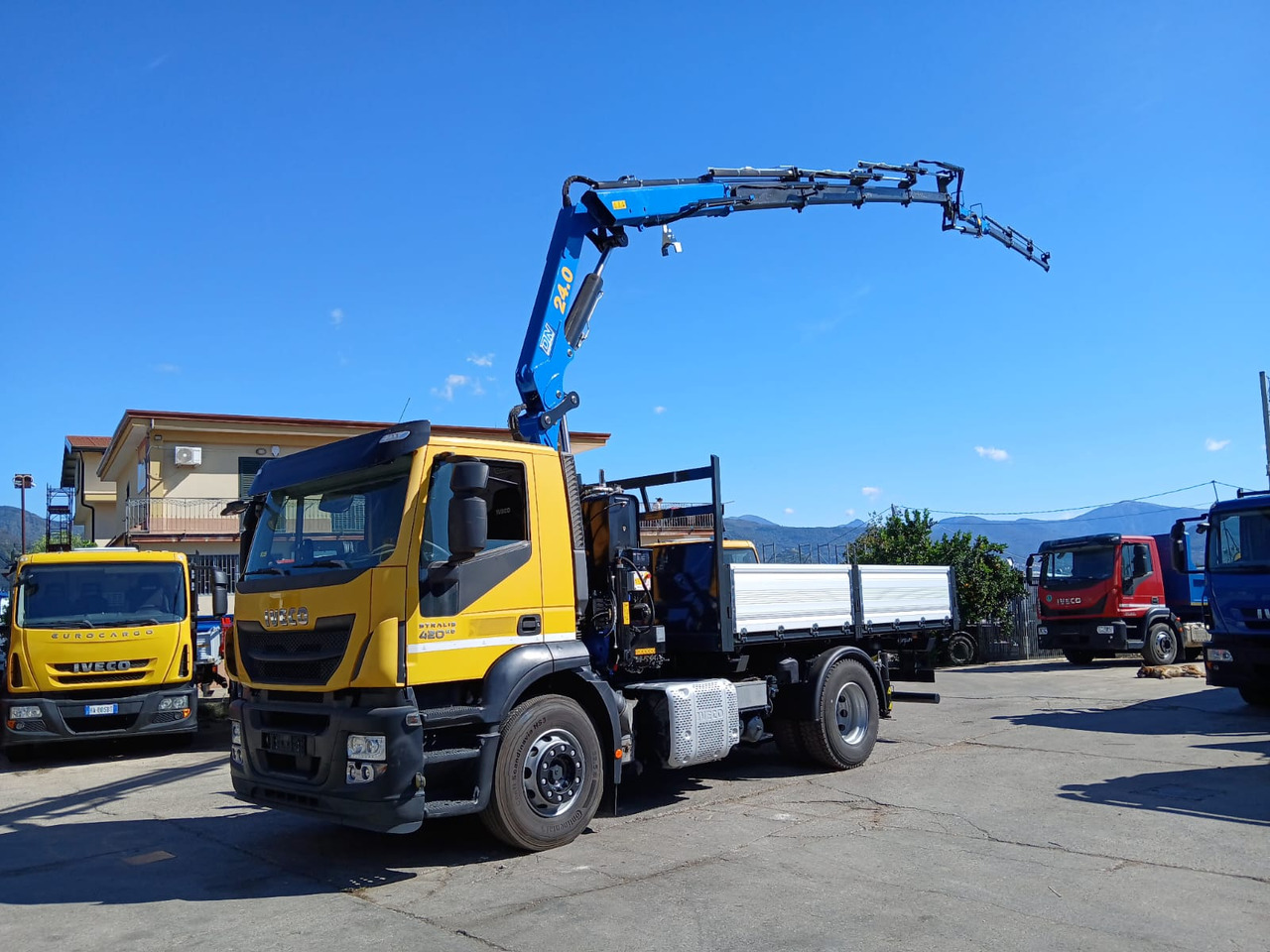 IVECO STRALIS HI-STREET AD190S42 - Camion cu macara, Camion basculantă: Foto 5 IVECO STRALIS HI-STREET AD190S42 - Camion cu macara, Camion basculantă: Foto 5