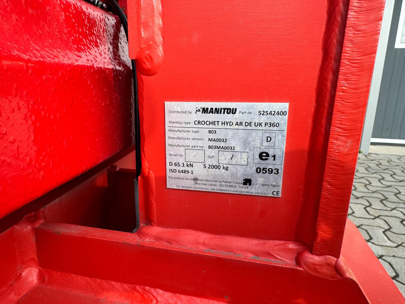Stivuitor telescopic Manitou 730 Manitou MLT 730 Elite - 115 V CP: Foto 12
