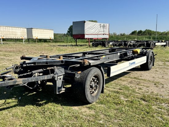 Krone AZ/DB07CLNF/18E Krone Lafette - Remorcă transport containere/ Swap body: Foto 1 Krone AZ/DB07CLNF/18E Krone Lafette - Remorcă transport containere/ Swap body: Foto 1