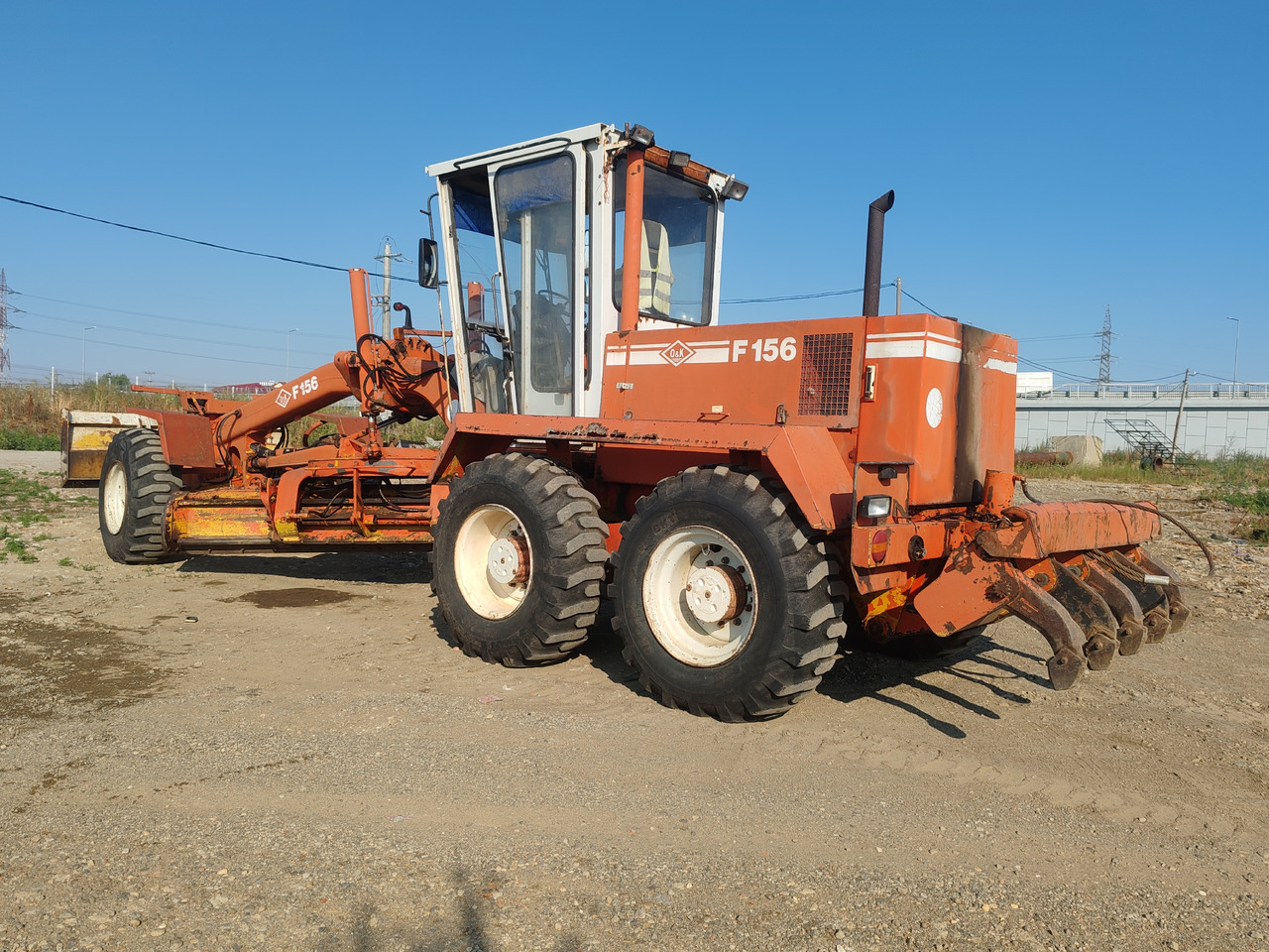 Utilaje constructii Greder O&K F156: Foto 7