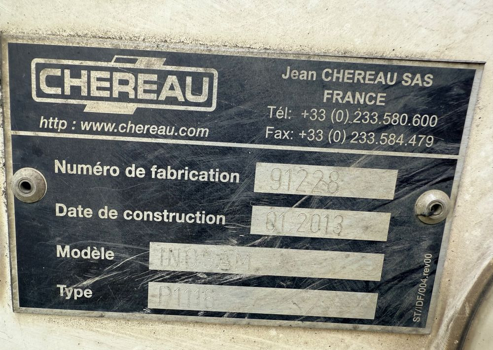 Chereau Inogam - Semiremorcă frigider: Foto 5 Chereau Inogam - Semiremorcă frigider: Foto 5
