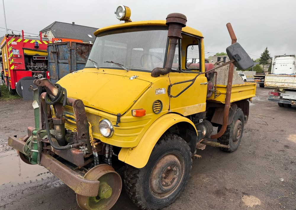 Mercedes-Benz UNIMOG 406B - Camion basculantă: Foto 1 Mercedes-Benz UNIMOG 406B - Camion basculantă: Foto 1