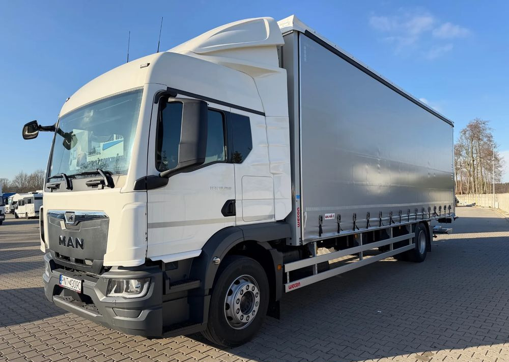 MAN TGM 18.250 FIRANA 22 euro palety! - Camion cu prelată: Foto 2 MAN TGM 18.250 FIRANA 22 euro palety! - Camion cu prelată: Foto 2