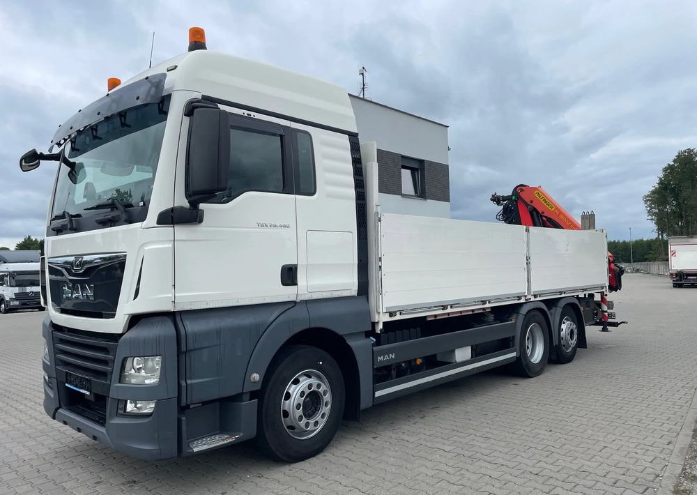 MAN TGX 26.460 HDS, PALFINGER PK 180002-EH, PILOT! - Camion platformă, Camion cu macara: Foto 1 MAN TGX 26.460 HDS, PALFINGER PK 180002-EH, PILOT! - Camion platformă, Camion cu macara: Foto 1