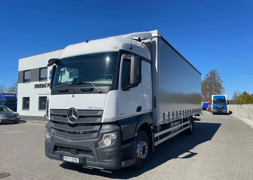Mercedes-Benz ACTROS 1827, Firanka 9,5 m! - Camion cu prelată: Foto 1 Mercedes-Benz ACTROS 1827, Firanka 9,5 m! - Camion cu prelată: Foto 1
