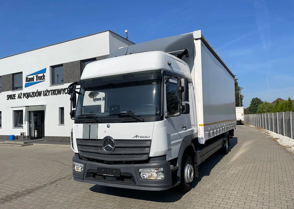 Mercedes-Benz ATEGO 1221, KABINA SYPIALNA! - Camion cu prelată: Foto 1 Mercedes-Benz ATEGO 1221, KABINA SYPIALNA! - Camion cu prelată: Foto 1